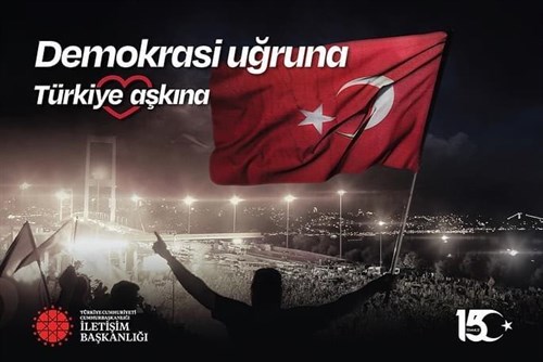 Kaymakamımız Muhammed Burak AKKÖZ’ün ''15 Temmuz Demokrasi ve Milli Birlik Günü” Mesajı